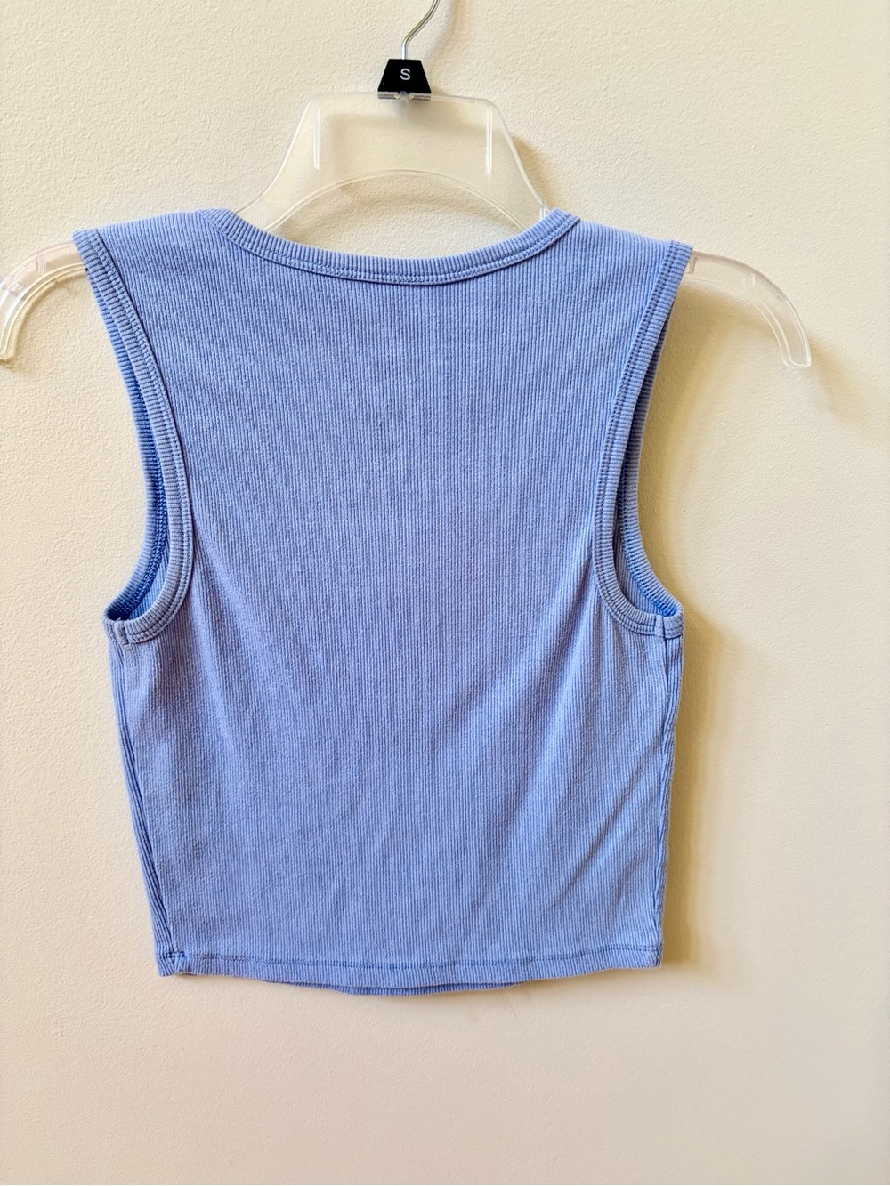 Hello Kitty Light-Blue Ribbed Tank Top - Picture 2 of 3